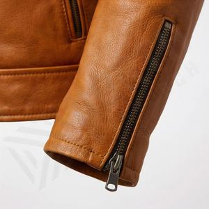 Veste en cuir NAI 0410A pour moto, blouson de motard, vêtement de mode pour motard, équipement de protection pour la conduite, vêtements d'extérieur, vente en gros - Product Image 6