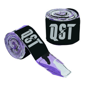 Bandages de boxe en polyester de haute qualité, respirants, semi-élastiques, avec logo personnalisé, 120, 180 et 210 pouces - Product Image 5