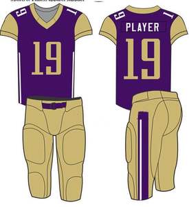 Uniforme de football américain pour hommes, vêtements d'entraînement et de match - Product Image 4