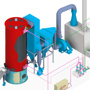 Système de chauffage à fluides thermiques au biomasse DIVI Group 8 millions de kcal - Product Image 1