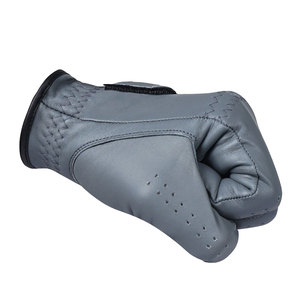Golf Glove Genuine Leather Breathable Non-Slip Full Finger Adjustable Wrist <b>Strap</b> Unisex Sports - Product Image 5