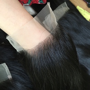 ผมต่อแท้ 100% เรมี่ฮิวแมนแฮร์ เวียดนาม คุณภาพสูง บางพิเศษ HD Lace Closure Frontal ลอนธรรมชาติ - Product Image 4