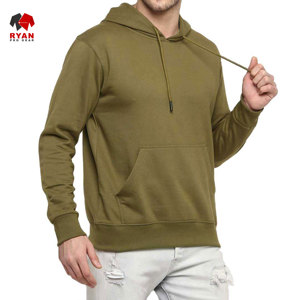Sweat à capuche pour homme Ryan Pro Gear, tissu confortable et respirant, tricoté avec logo personnalisé et poche design. - Product Image 5
