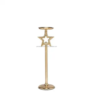 Candelabro de Metal Hecho a Mano de Lujo para Compradores de Exportación Mundial, para Decoración del Hogar y Uso en Fiestas Navideñas - Product Image 2