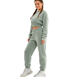 Conjunto Deportivo Corto Ajustado para Mujer, con Logotipo Personalizado, Pantalones Deportivos, Marca Privada, Fabricante de Ropa Deportiva al Por Mayor - Product Image 3