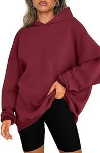 OEM 2026 Sweats à capuche oversize pour femmes, pulls en molleton avec logo personnalisé, tenues décontractées et mode - Product Image 2
