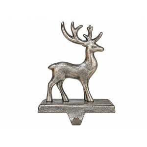 Soportes de Lujo para Medias Navideñas de Metal Plateado con Forma de Reno, Colgadores para Chimenea, Ganchos Decorativos de Ciervo al por Mayor - Product Image 5