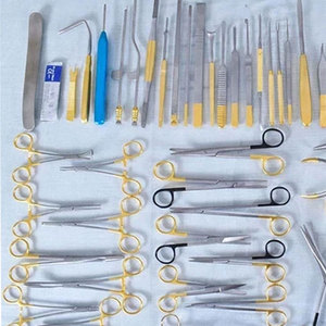 Juego de Instrumentos de Cirugía Plástica de Alta Calidad, Acero Inoxidable de Grado Quirúrgico, Instrumentos Manuales Autoclavables, Certificación CE ISO - Product Image 2