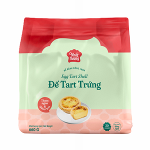 ขายส่งทาร์ตเปลือกเปล่าขายดีที่สุด บริการ OEM/ODM ฮาลาล ขนมหวาน เบเกอรี่ ทาร์ตไข่โปรตุเกส เปลือกเปล่า 660 กรัม ราคาสุดคุ้ม - Product Image 1
