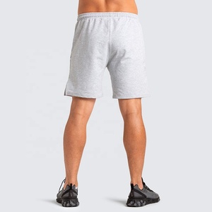 Pantalones cortos de gimnasio de alta calidad para hombre Servicios OEM Patrón sólido Pantalones cortos de entrenamiento con estampado de poliéster para correr - Product Image 3