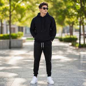 Sudadera con Capucha Extra Grande de Algodón Grueso de Alta Calidad, Lisa, Unisex, con Logotipo Personalizado, Sudadera con Capucha de Felpa Francesa para Hombre - Product Image 1