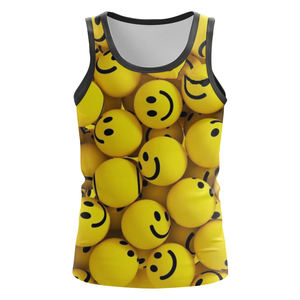 Débardeur de musculation imprimé par sublimation avec logo pour homme – Débardeur sublimation homme - Product Image 5