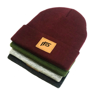 Nuevo Gorro de Invierno Unisex de Color Sólido, Cálido, Transpirable, con Logotipo Personalizado, 100% Acrílico, para Viajes, Modelo 2026 - Product Image 2
