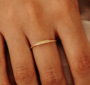 Bague de fiançailles en or 14 carats de haute qualité, diamant cultivé en laboratoire certifié IGI, style vintage, cadeau pour femme pour fête, mariage, anniversaire - Product Image 5