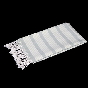 Serviettes Fouta rayées teintes sur mesure, 100% coton, 200 g/m², serviettes turques de luxe à prix abordable, vente en gros en Inde - Product Image 6