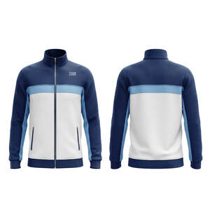 เสื้อแจ็คเก็ตซิปแบบสั่งทำพิเศษ-แขนเสื้อแบบแร็กแลนสามสี-ปรับแต่งได้ ขนาด XS - Product Image 2