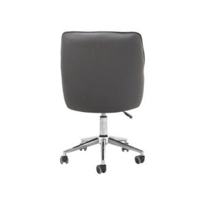 Fauteuil de pédicure moderne en métal avec dossier fixe, hauteur réglable, base pivotante, lampe LED et système de jets de drainage pour usage en spa - Product Image 5