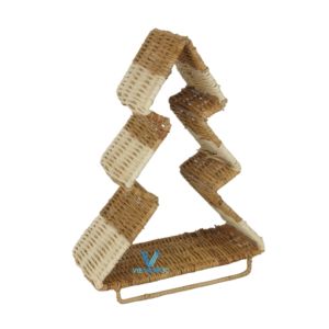Premium Quality Handmade Rattan <b>Christmas</b> <b>Tree</b> Eco Friendly Holiday Decoration Custom Design Vietnam Manufacturer Vietrustic - Product Image 2