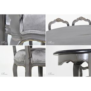 Muebles Mesas de Comedor Modelo No. Asiento y Mesa de Espuma de Madera de Caoba 7118, Precio Económico - Product Image 3