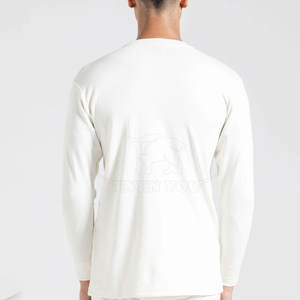 Camiseta Térmica Premium 100% Algodón, Capa Base Cálida para Invierno, Tejido Ecológico, Suave y Transpirable, Cómoda para Uso Diario, para Hombre - Product Image 2