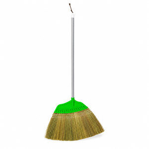 Balai en herbe de Rayung Kelelawar d'Indonésie, écologique et naturel, avec manche en bois, pour le nettoyage des sols intérieurs - Product Image 2