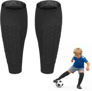 Espinilleras de Fútbol Ligeras de Poliéster con Logotipo Personalizado, Protectores de Piernas para Entrenamiento de Fútbol Juvenil y Adulto, Equipo Deportivo - Product Image 1