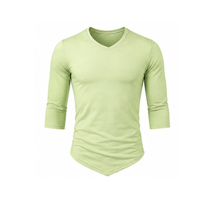 T-shirt de sport pour homme, performance, séchage rapide, extensible, respirant, entraînement, vêtements de sport, logo personnalisé, fabricant sur mesure - Product Image 1