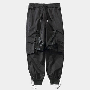 OEM Mens Cargo Pants Elastic Ankle Joggers Streetwear Pants Bulk Supplier Factory Price - Product Image 4
