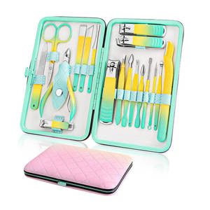 Manicure Set & Pedicure <b>Kit</b> Stainless Steel Fingernail & Toenail Clipper Cutters <b>Nail</b> Care Tools - Product Image 1