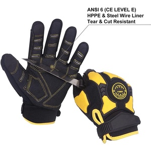 ถุงมือหนังที่ทนทานถุงมือนิรภัยเชิงกลสัมผัสอบอุ่นอัจฉริยะฤดูหนาวสวมใส่สบายถุงมือทำงานจากงานก่อสร้าง - Product Image 5