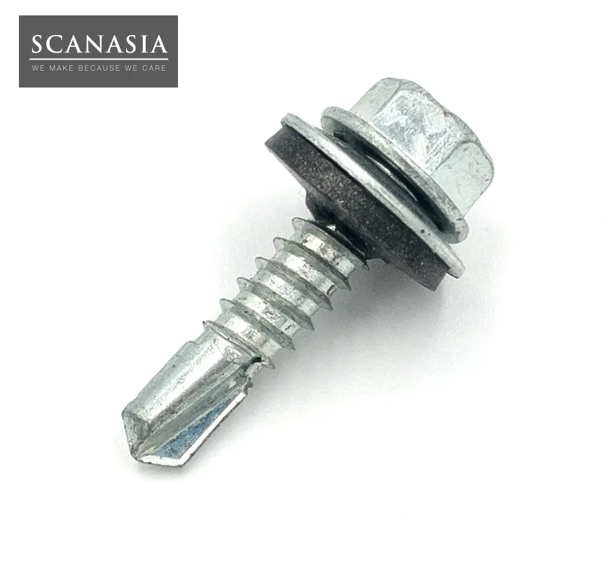 Wholesale metal steel tile roof screw for metal hex head self drilling tapping roofing screws with rubber washer