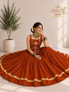 Vestido Tradicional Indio-Pakistaní para Mujer, Lehenga Choli, Falda Larga hasta el Suelo, Top, Vestido de Novia, Corte Regular, Secado Rápido, para Todas las Temporadas - Product Image 5