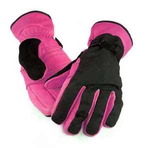 Fournisseur direct d'usine, gants de ski en cuir isolés de haute qualité, gants de sport d'hiver coupe-vent et imperméables, gants de snowboard - Product Image 1