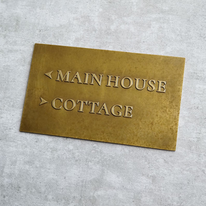 Luxury Metal Plaque Artistic Wall Decor Statement Piece - Product Image 1