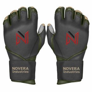 Gants de frappeur de baseball en cuir véritable personnalisés avec logo sur mesure – Fabricant OEM/ODM de qualité supérieure, vente en gros 2026 - Product Image 6