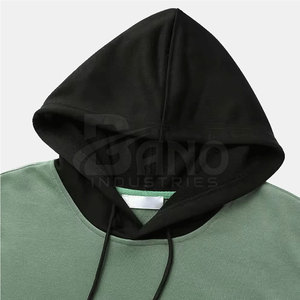 Sweat à capuche chaud pour homme en molleton 100% coton, tissu épais et confortable pour l'hiver - Product Image 3