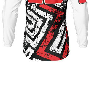 เสื้อเจอร์ซีย์โมโตครอสใหม่ MX สำหรับผู้ใหญ่ BMX MTB กันลม ทนทาน ระบายอากาศได้ดี ปรับแต่งได้ ชุดแข่งรถวิบาก เสื้อเจอร์ซีย์พิมพ์ลายสำหรับรถวิบาก - Product Image 6