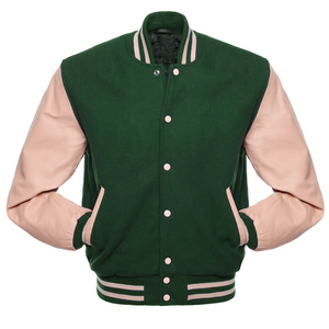 High Quality University Varsity Jacket Wool Body And leather Arm Custom Brand And Baseball jacket for <b>men</b> - Product Image 1