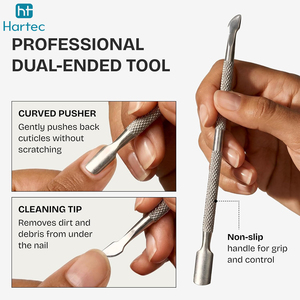 Estuche de Cuero de Buena Calidad, Superventas, Nuevo y Moderno Set Profesional de Manicura y Pedicura de Acero Inoxidable para Venta al Por Mayor - Product Image 3