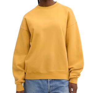 Women Sweatshirt soft fleece lining relaxed fit and stylish perfect for cold season casual outfits everyday wear for sale - Product Image 1