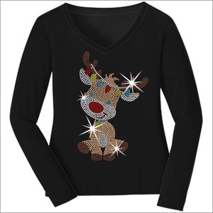 Unisex Merry <b>Christmas</b> Raglan Sleeve Long Sleeve Color Block Front Logo Eco-Friendly Breathable <b>T</b>-<b>Shirt</b> - Product Image 2
