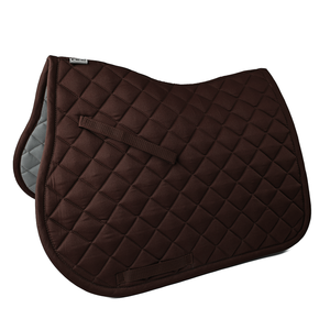 Tapis de selle anglais SoftTouch de qualité supérieure, rembourré et respirant avec doublure en tissu, facile à nettoyer pour tous les styles d'équitation - Product Image 3