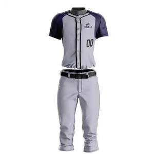 Uniforme de béisbol cómodo para todo el día, material duradero para prácticas y competiciones - Product Image 1