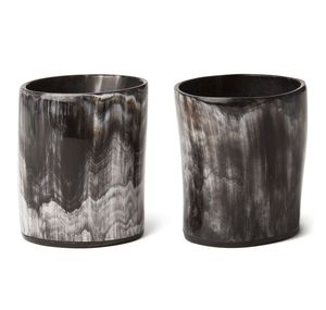 Jarra de Cuerno Natural Hecha a Mano, Taza Tradicional para Beber con Acabado Pulido para Fiestas Vikingas, Eventos Medievales, Bares y Tiendas de Regalos - Product Image 5