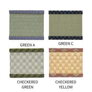 Alfombra Cuadrada Reutilizable y Ecológica con Apariencia de Tatami Japonés Tradicional, Mini Alfombra para Plantas Bonsái, Muñecas, Juego de Té, Decoración de Interiores - Product Image 2