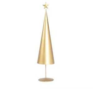 Decorative <b>Christmas</b> <b>Tree</b> Table Centerpiece Premium Metal Craft for Festive Styling - Product Image 2