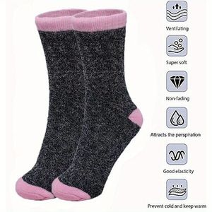 Calze Invernali da Donna per Lavoro, Spesse e Calde, 3/6 Paia, per Casa e Interni, Ideali come Regalo di Natale e Capodanno - Product Image 5