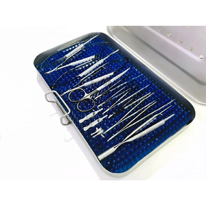 Kit de Instrumentos para Microcirugía, Pinza Microvascular, Kit de Sutura Quirúrgica - Product Image 1