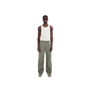 <b>parachute</b> <b>pants</b> mens olive nylon <b>pants</b> wide leg trousers ankle cinch <b>pants</b> elastic waist <b>pants</b> custom wholesale bulk supplier - Product Image 1