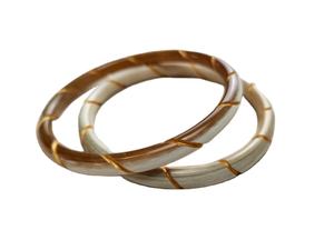 Pulseras y Brazaletes Hechos a Mano de Cuerno de Búfalo de Alta Calidad, Impermeables, con Tallado de Estilo Animal, Artesanía Natural Pulida, Tamaño Personalizable - Product Image 6